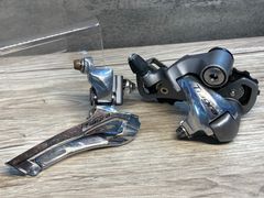 Shimano 105 R7000 リア・フロントディレイラーセット シルバー - メルカリ