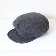 フルカウント キャップ COVERT TWILL WORKERS CAP ネップ入り撚り杢ツイル チャコールグレー系 （w-4420805）