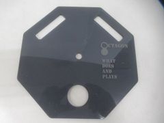 【OCTAGON】 FLAT PLATE ブラック  オクタゴン フラットプレート キャンプ