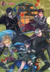 【中古】クリアファイル 集合(5人) オリジナルA5クリアファイル 「刀剣乱舞-ONLINE-×グリコ」 オリジナルクリアファイルプレゼントキャンペーン 第3弾