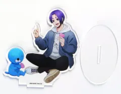 【中古】アクリルスタンド・アクリルパネル 御影玲王＆ぼのぼの キャラアクリルフィギュア 「ブルーロック×ぼのぼの POP UP SHOP in TSUTAYA 第2弾」