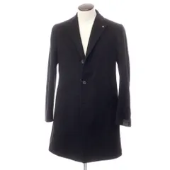 【中古】【未使用】タリアトーレ TAGLIATORE カシミヤ チェスターフィールドコート ブラック【サイズ50】【メンズ】のサムネイル