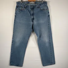古着 リーバイス Levi's デニムパンツ 505 ブルーデニム ジーンズ ジーパン ストレート 大きいサイズ レギュラーフィット w40 L32  ブルー系 メンズ