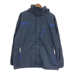 Columbia コロンビア マウンテンパーカー アウトドア ネイビー (メンズ L) 中古 古着 S6153