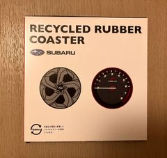 スバル　リサイクルラバー　コースター2枚入り