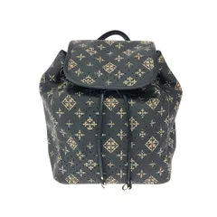 russet ラシット  リュック   ブラック PVC レディース モノグラム パンチング　240001149895