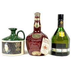3本 カティサーク シーバスブラザーズ グレンフィディック スコッチ 700ml ウイスキー セット 【古酒】