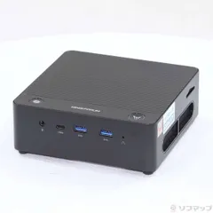 【美中古】 Minisforum EM680 SSD:512GB 付属品完備 MINISFORUM EM680、80mm角の金属製筐体に AMD Ryzen 7 6800U
