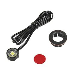 エーモン(amon) 防水ワイドLED 8000ケルビン 白・15φ 2715