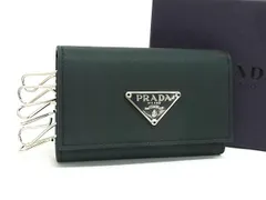 2024年最新】プラダ PRADA キーケース 6連キーケース レディース ロゴ