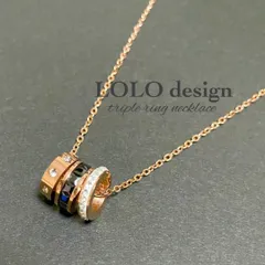 ②★190【メルカリ便発送！送料込】新品☆大人気☆レディース☆3連ネックレス☆プレゼントに☆韓国