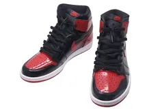 未使用 NIKE ナイキ AIR JORDAN1 エア ジョーダン 1 レトロ スニーカー 555088-063 パテント サイズ30 中古 4c074959