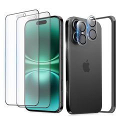 【新着商品】MINIKA アンチグレア フィルム iPhone 16 ガラス さらさら いPhone16 サラサラ アイフォン16 保護フィルム マット 指紋防止 ゲーム 用 【2枚】 iPhone16 カメラフィルム 付き