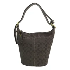 COACH コーチ K0768-11437 ショルダーバッグ シグネチャー柄 ブラウン系  レディース [240101393995]