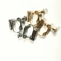 イヤリングコンバーター縦型　シルバー　縦型　ゴールド、　横型　ゴールド、横型　シルバー　イヤリング　ピアス　アクセサリー　指輪