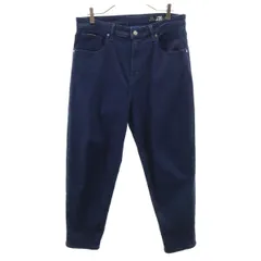 ARMANI EXCHANGE アルマーニエクスチェンジ テーパードデニムパンツ W32 ネイビー J30 BAGGY ジーンズ ストレッチ メンズ 古着