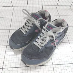 ◇ Θ NEW BALANCE ニューバランス カジュアル系 スニーカーシューズ サイズ23.5cm ネイビー系 レディース E  【1508200028330】