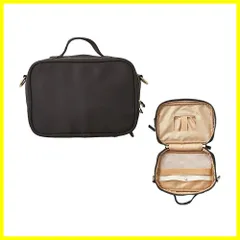 chamo おむつポーチ おしりふき内蔵 オムツポーチおむつケース おむつ入れ おしりふきケース おしりふき一体型 ギフト 出産祝い 大容量 着替え 軽量 洗える (ブラック)