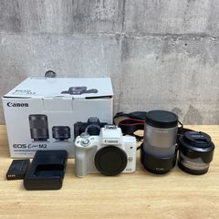 D-03027 Canon キヤノン キャノン EOS Kiss M2 レンズ付きセット