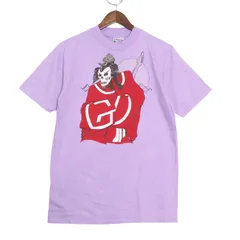 80年代 USA製 ブートレグ GRATEFUL DEAD グレイトフル・デッド SAMURAI BAND 半袖Ｔシャツ バンド パープル(メンズ M)中古 古着 A4958