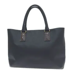 【極美品】ボッテガヴェネタ　レザー　トートバッグ　マルコポーロ　大容量　ブラック ボッテガヴェネタ マルコポーロ PVC×レザー トートバッグ