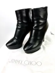 2024年最新】Jimmy Choo ジミーチュウ ブーツ ショートブーツ ムートン 