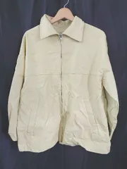 ◇ ⊇ mystic ミスティック 長袖 フェイクレザージャケット サイズ1 ライムグリーン レディース E  【1507160011086】