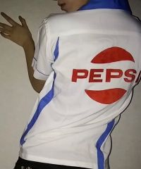 70年代後期U.S.A.製名門HILTON社“PEPSI” ボウリングシャツ美品