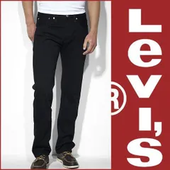 lev-003　リーバイス 501 ブラック ジーンズ LEVIS 501-0660 501 デニムパンツ メンズ コーデ Gパン 後染めブラックマジック　大きいサイズ　新品未使用