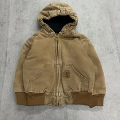 Carhartt ダック生地 アクティブジャケット kids Mサイズ Carhartt 送料無料 超暖♪カーハートの大定番！アクティブ