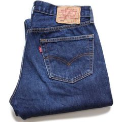 00s スペイン製 Levi'sリーバイス 501 デニムパンツ W34 L34★189 ユーロ ヨーロッパ オールド ビンテージ ジーンズ ストレート 濃紺