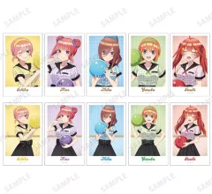 【中古】キャラカード 全10種セット 「五等分の花嫁∽×ROUND1 描き下ろし ボウラーガールver. トレーディングインスタントカメラ風イラストカード」