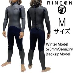 2024-25年モデル Mサイズ メンズ Rincon リンコン ウェットスーツ 5/3mm セミドライ フルスーツ バックジップ tmp-semi-bz