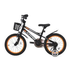 「大人気商品」全新品 子供用自転車 16インチ 自転車 スタンド付き 子供用 幼児用 軽量 補助輪 ベル ペタル PL保険付き 誕生日プレゼント キッズバイク おしゃれ 子供用バイク 95%組立完成 Kids 男の子 1年保証付きのサムネイル