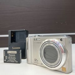F250806-11】 Panasonic LUMIX DMC-TZ7 シルバー コンデジ