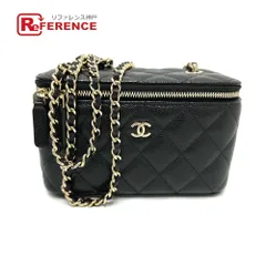CHANEL シャネル ショルダーバッグ バニティ  AP1341 キャビアスキン ブラック