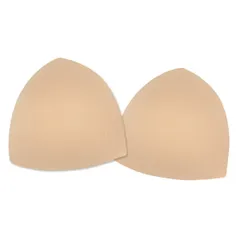 ブラパッド カップ パット 薄手 三角 自然 盛らない 1セット 柔らか ソフト バランス調整 ブラジャー スポブラ ナイトブラ 授乳ブラ プラパット 交換用 bp1