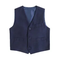 キッズベスト フォーマルベスト 無地 ベスト 子供服 フォーマルスーツ用ベスト ベスト単品 スーツ用ベスト 紺 黒 白 ネイビー ブラック グレー ホワイト こども 紳士服 発表会 演奏会 ピアノ発表 xzjhpha#
