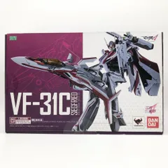 【中古】開封 バンダイ マクロスΔ デルタ DX超合金 VF-31C ジークフリード ミラージュ･ファリーナ･ジーナス機[17]のサムネイル