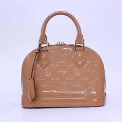【LOUIS VUITTON ルイヴィトン】アルマBB バッグ ハンドバッグ ヴェルニ ローズヴェルール