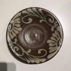 沖縄　大宜味村　田村窯　イッチン6寸皿