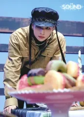 【中古】キャラカード ヒョンジン(Stray Kids)/縦・帽子 ランダムトレーディングカード 「THE SOUND」 リリース記念グッズ