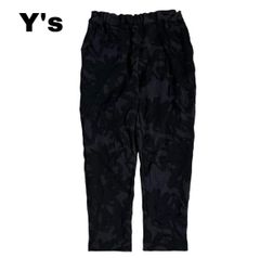 Y‘s ワイズ ヨウジヤマモト ガウチョパンツ 水玉 ドット ブラック 美品 Y's ヨウジヤマモト ドット柄 ワイドパンツ 水玉 - メルカリ