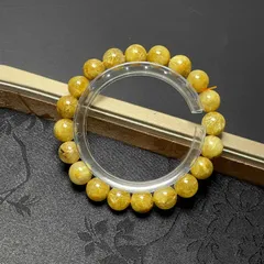 10%OFF 夢色 EU製 ★極!極満針ルチルクォーツ★ブレスレット パワーストーン 天然石B 綺麗 金運 お守り ギフト  9.8-10.3mm ZB8618