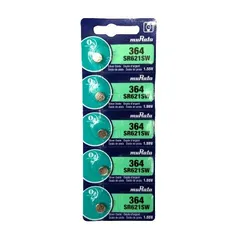 SR621SW ボタン電池 1シート5個入り 腕時計 電池交換に[定形外郵便、送料無料]mer001