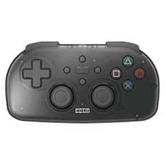 【中古】【SONYライセンス商品】ワイヤレスコントローラーライト for PlayStation (R) 4 クリアブラック【PS4対応】