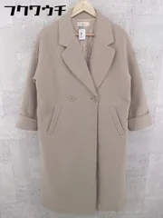 ■ select MOCA セレクト モカ 長袖 チェスター コート サイズM ベージュ レディース 【中古】 【1002802438615】のサムネイル