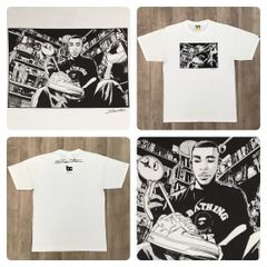 井上三太 × BAPE GALLERY ART Tシャツ Mサイズ a bathing ape BAPE STA エイプ ベイプ アベイシングエイプ Santa Inoue