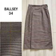 A529【美品♪】BALLSEY　ボールジイ　グレンチェックスカート
