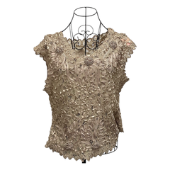 ART&DECO  レディース　  トップス  　シャツ/ブラウス(半袖/袖なし)　FREE SIZE　ベージュ系